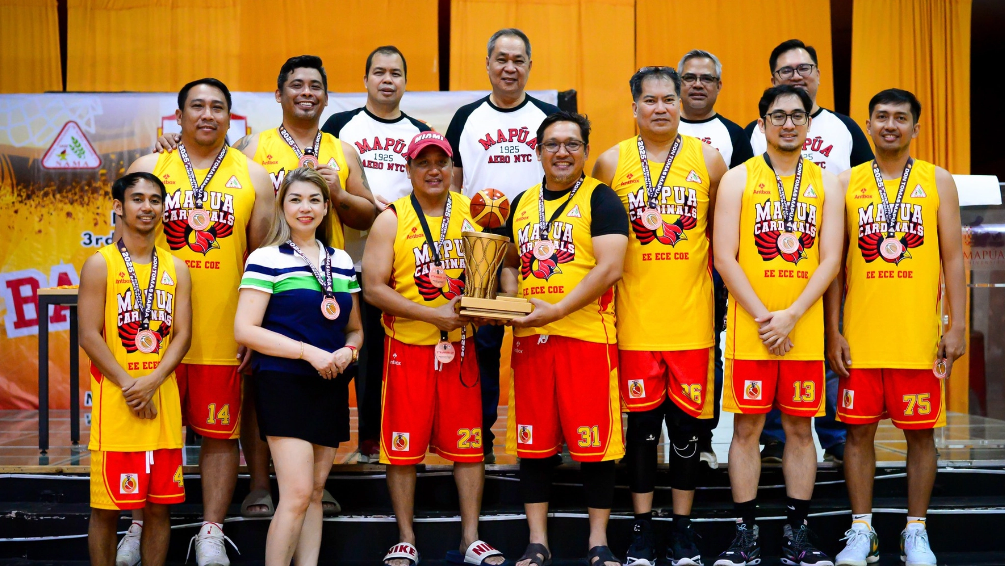 Team EECE Clinches 2nd runner up at 3rd Don Tomas Mapúa NAMA Tournament